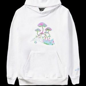 Club Fantasy White Mushroom Hoodie